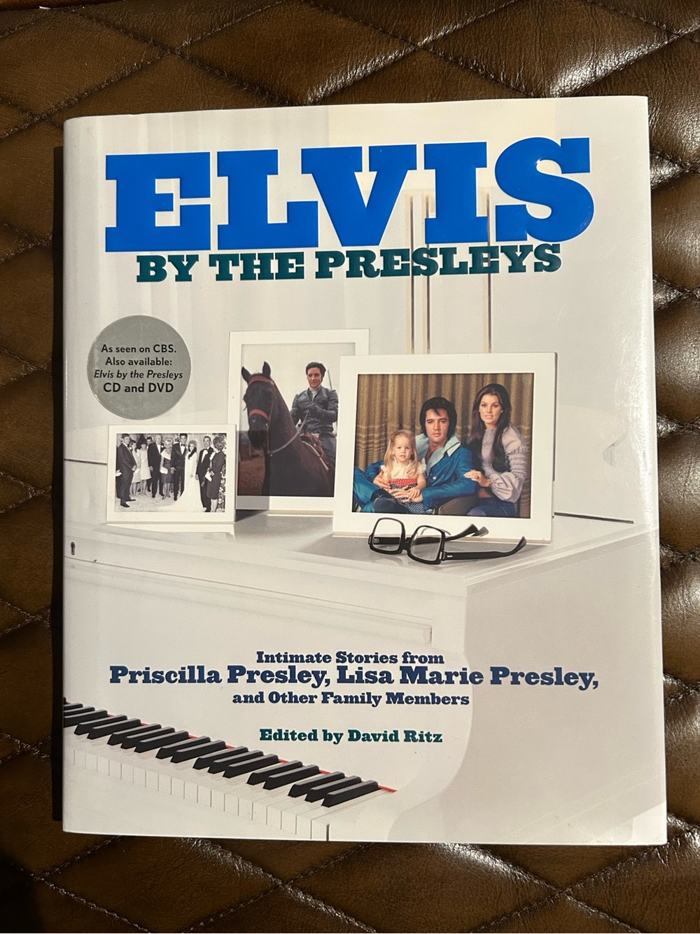 Elvis by the Presleys - White Cover Book